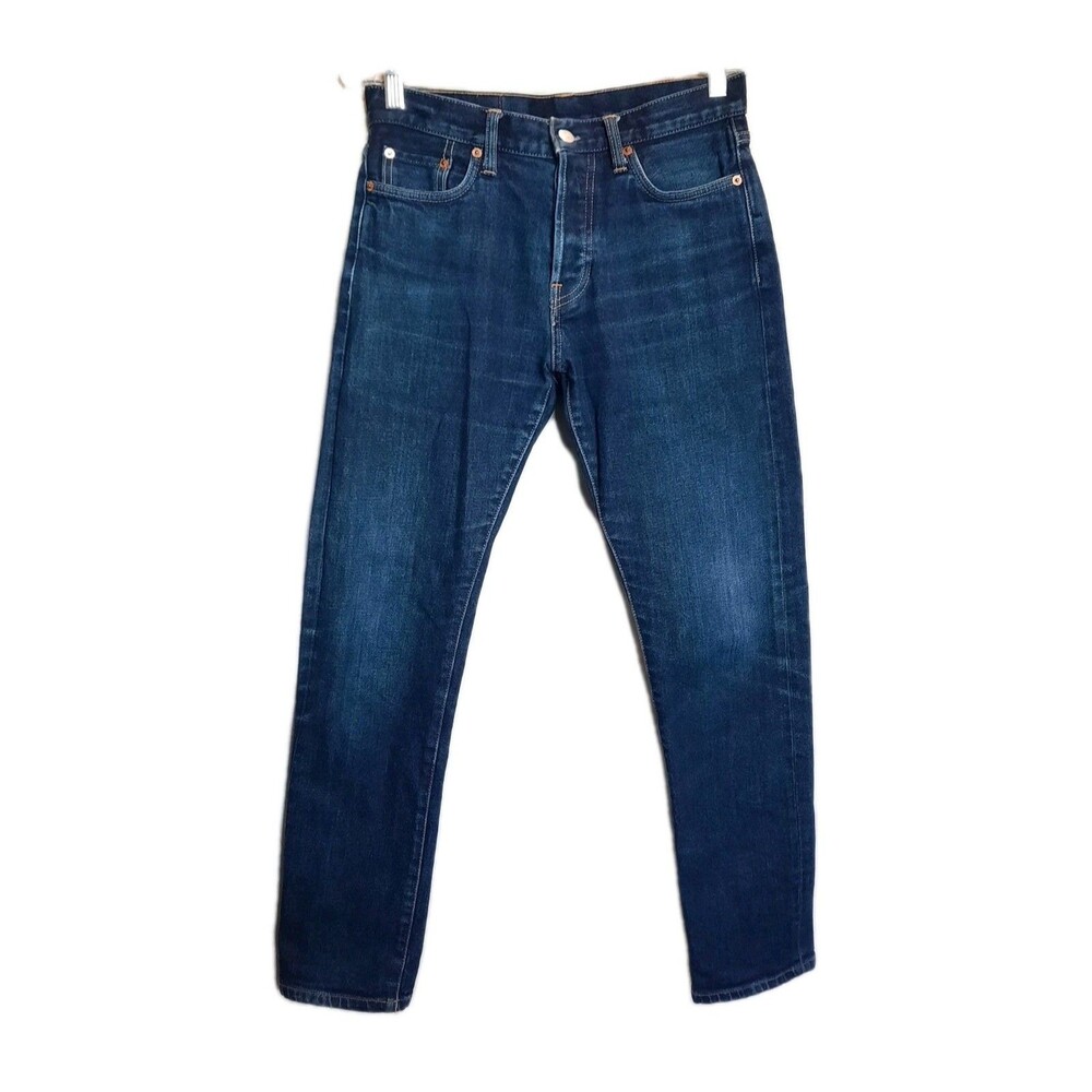Buck Mason 29 x 34 Maverick Slim 14oz Double Dipped Dark Wash Denim Jeans XLNT